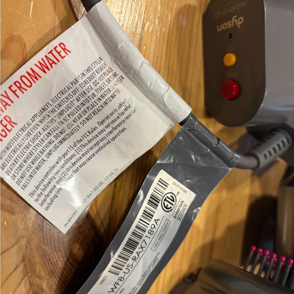 Dyson Silver and Red Hair Tool main image 5